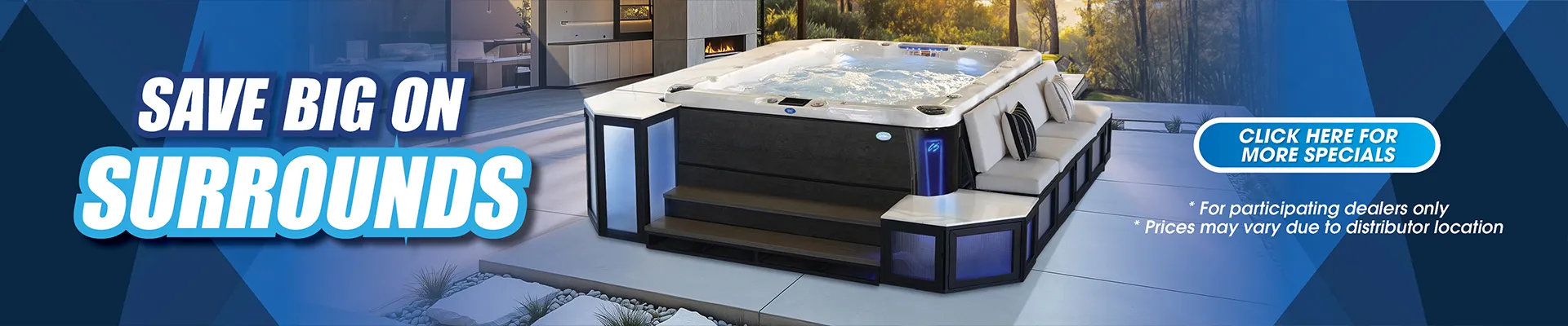 Calspas hot tub being used in a family setting - Tigard