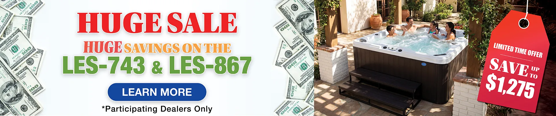 Calspas hot tub being used in a family setting - Tigard